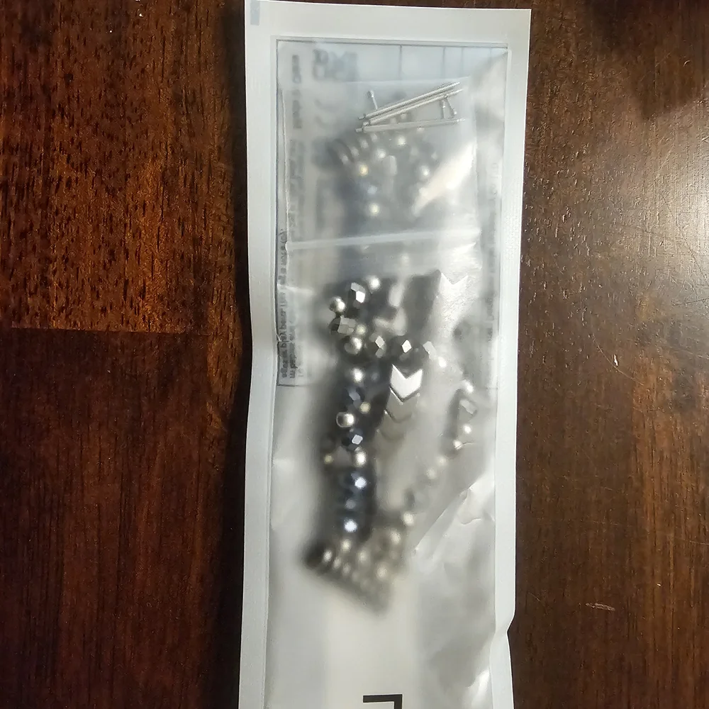 Handmade Beaded Watch Bracelet - Picture 2 of 4